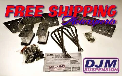 Kit completo de descenso trasero Toyota Tacoma 2005-2014 de 4" de DJM Foto 1 de 1