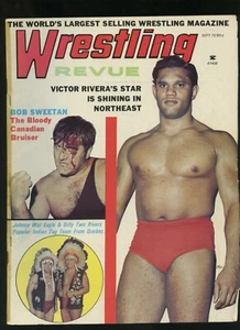 Wrestling Revue Magazin - September 1972 - Victor Rivera / Bob Sweetan - Bild 1 von 2