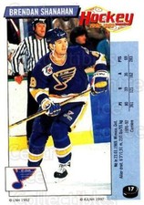 1992-93 Panini Stickers French #17 Brendan Shanahan