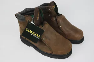 New Carolina Metpro 599 6" Men's 14 2E Met Guard Broad Steel Toe Work Boots NWT - Picture 1 of 14