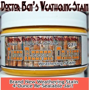Mancha anticlimática naranja refrigerada descolorida-4 oz Doctor Ben's Scale Consortium *NUEVO* - Imagen 1 de 15