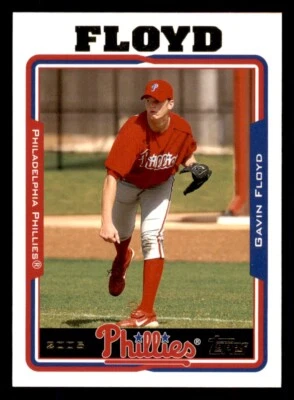 2005 Topps #582 Gavin Floyd Philadelphia Phillies - Image 1 of 2