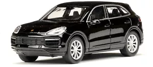 Welly Porsche Cayenne Turbo Black 1:34 1:39 Scales 4.5 Inch Diecast Car in Box - Picture 1 of 4