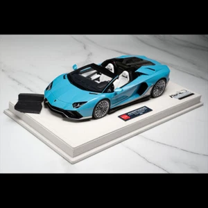 Maquillaje 1:18 Lamborghini Aventador LP780 Ultimae Roadster Diecast Car Model - Imagen 1 de 9