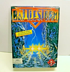RARE BattleStorm by Titus for Commodore Amiga - NEW - SEALED - MINT - Picture 1 of 4