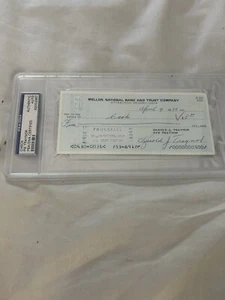 harold pie traynor autograph 1971 check PSA/DNA certified - Picture 1 of 4