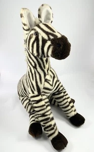 Zebra Plush World Wildlife Fund Plush Large 23" plush vintage 1985 - Picture 1 of 10