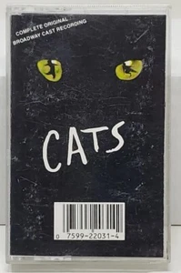 New CATS Cassette 2 Complete Original Broadway Cast Recording 1983 Vintage - Picture 1 of 3