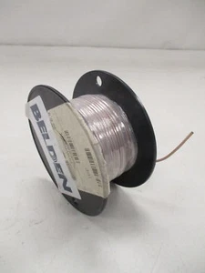 BELDEN 30 AWG / 75 OHM ELECTRICAL COAX CABLE 100' FT SPOOL BROWN 83264 001 - Picture 1 of 12