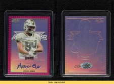 2020 Leaf Metal US Army All-American Bowl AAB Etch 1/1 Logan Jones #BA-LJ1 Auto