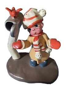 Napco 1958 Mickey Figur A3163 MCM Mail Cardinal Freckles Vintage bezaubernd - Bild 1 von 9