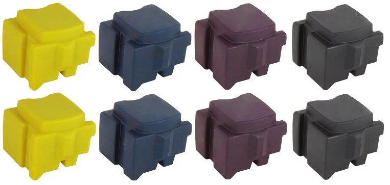 01- Xerox ColorQube 8570 Yellow, Cyan, Magenta, Black Compatible ink Qty-8 - Image 1 of 1