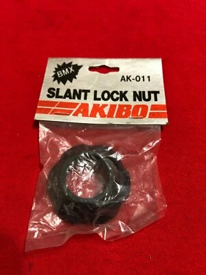 NUEVO DE LOTE NEGRO AKIBO HEAD LOCK OLD SCHOOL BMX HEADLOCK AURICULAR TUERCA DE BLOQUEO GT HUTCH Foto 1 de 3
