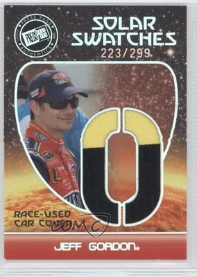 2009 Press Pass Eclipse Solar Swatches /299 Jeff Gordon (O) #SSJG5 HOF - Image 1 of 2