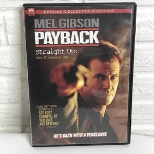 PAYBACK Straight Up: Director’s Cut DVD 1999 Mel Gibson Maria Bello OOP - Picture 1 of 5