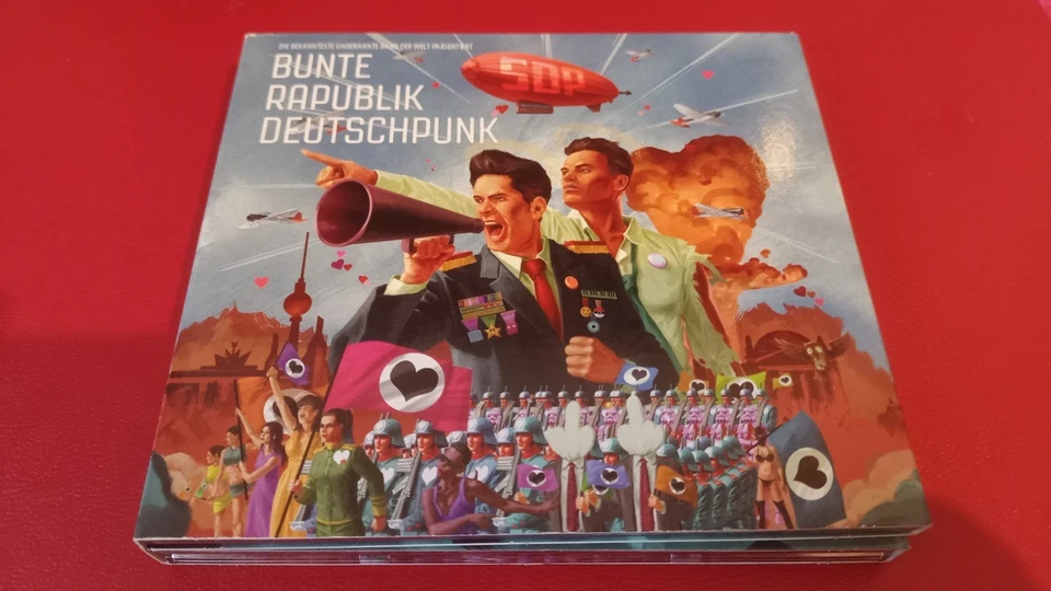 SDP - Bunte Rapublik Deutschpunk CDs aus limitierten Box Album+Instrumental+DVD - Bild 1 von 4