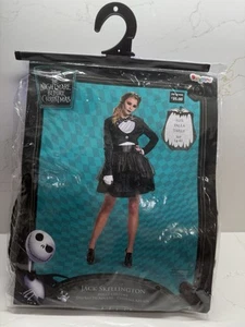 Halloween Nightmare Before Christmas Women's Jack Skellington Costume Sm 4-6 - Picture 1 of 4
