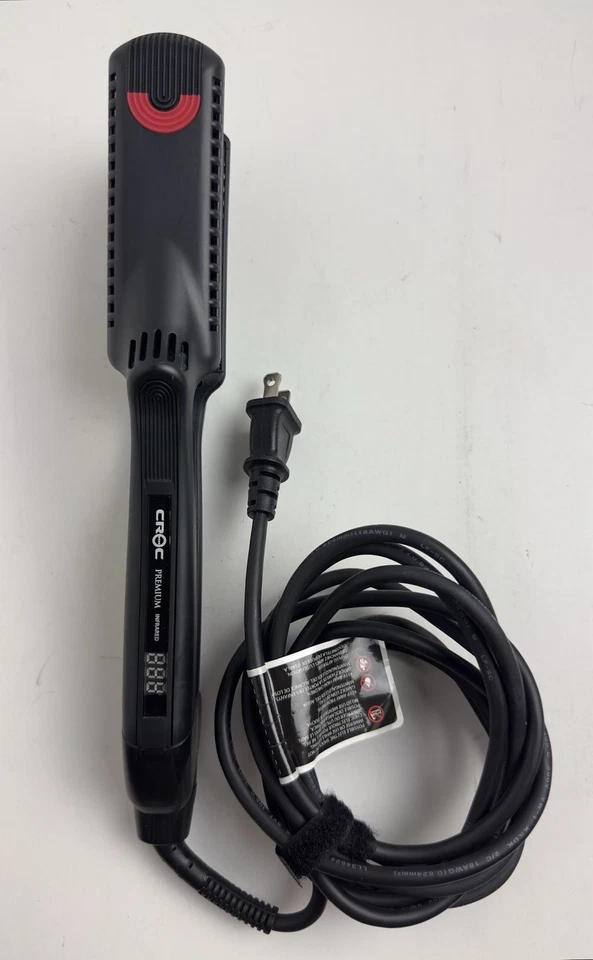 CROC Premium Infrared 1.5”Flat Hair Straightening Iron Digital ( Premium 2 IFR ) - Image 1 of 4