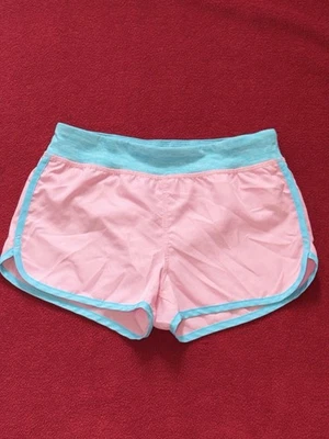 Girls Champion Size 6X Pink Blue Performance Athletic Sports Shorts - Image 1 of 4