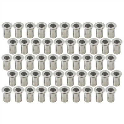 Serts d'écrous en aluminium de 5 mm écrous à rivets inserts filetés écrou... - Photo 1/3