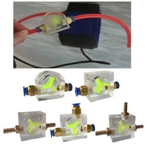 8mm Water Flow Indicator Quick Connect Liquid Cool System for PC Computer - Picture 1 of 32