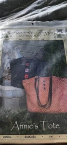 NEW  UNCUT Craft Sewing Pattern Lot11 "Annies Tote" #061 Favorite Things Pattern - Picture 1 of 1