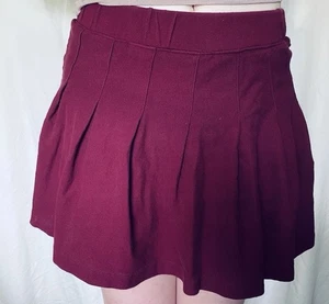 Maroon Skort Skirt Youth Justice L (12/14) - Picture 1 of 5