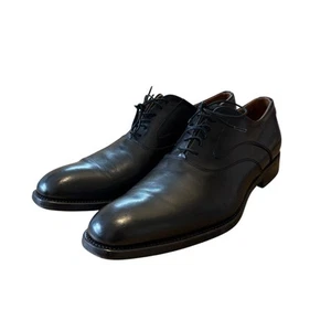 Dunhill Men’s Black Leather Oxford Lace Up Dress Shoes Size 43.5 - Picture 1 of 11