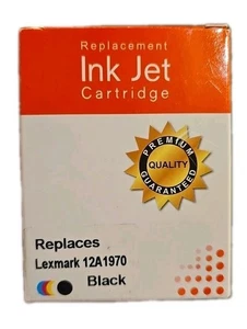 Cartridge Replaces Lexmark 12A1970 BLACK Year:2008 Probably Expired - Picture 1 of 1