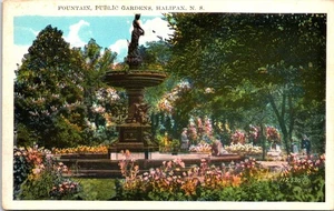 Halifax Öffentliche Gärten Brunnen Kanada Postkarte E81 - Bild 1 von 2