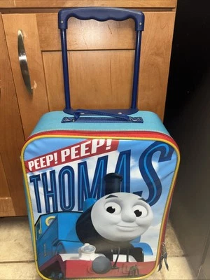 Thomas the Tank Engine Peep Peep Boys 16" Bolsa de Mala Escolar Grande Rolante - Imagem 1 de 4