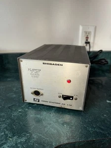 RARE Vintage Shibaden SAP-12 A/C Adapter For SV-707 Broadcast Equipment - Picture 1 of 5
