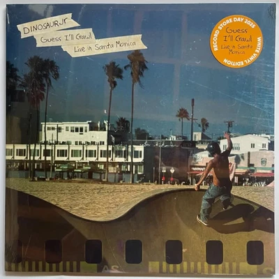 Dinosaur Jr. – Guess I’ll Crawl (Live In Santa Monica) – White Vinyl, LP, NEW - Image 1 of 2