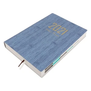 2021 Calendar Notebook Agenda Noting Book Practical Schedule Book Plan - Picture 1 of 12