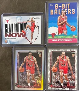 2025-26 Topps Basketball Noa Essengue 4 Card Rookie Insert/Parallel Lot - Bild 1 von 2