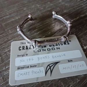 Crazy Pig Bones Bangle Rare #1103 - Picture 1 of 4