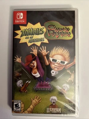 Zombies Ate My Neighbors & Ghoul Patrol (Nintendo Switch, 2022) - New & Sealed - Image 1 of 2