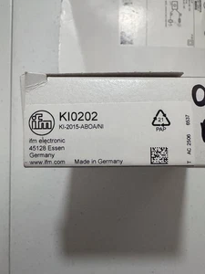 IFM EFECTOR KI0202 KI-2015-ABOA/NI 20-250VAC/DC NSMP - Picture 1 of 4