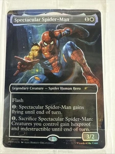 MTG Marvel Legends Spectacular Spiderman 0002 (Foil) Promo *Card Only* - Bild 1 von 1