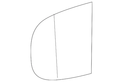 Moldura lateral de carrocería GM 88948290 genuina Foto 1 de 2