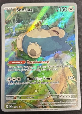 Snorlax 051  SV: Scarlet & Violet Promo Cards Pokémon TCG  NM - Image 1 of 2