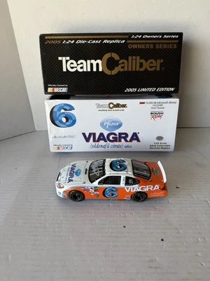 1/24 Team Caliber Owners Series 2005 #6 Mark Martin Viagra Orange Autographed ￼￼ - Image 1 of 4