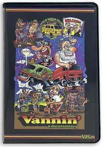 Vannin' VHS tape Lunchmeat Custom Culture Documentary 2013 Andrew J. Morgan - Picture 1 of 1
