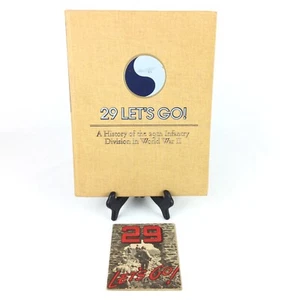 29 Let's Go! History 29th Infantry Division WWII 1979 HC & G.I. Stories Booklet - Bild 1 von 21