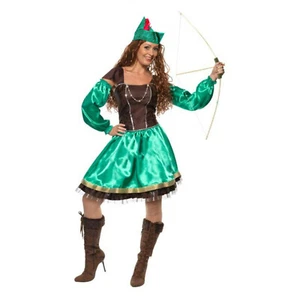 Robin Hood Damenkostüm Gr. M Kostüm Partykleid Kleid Mittelalter Fasching - Bild 1 von 1