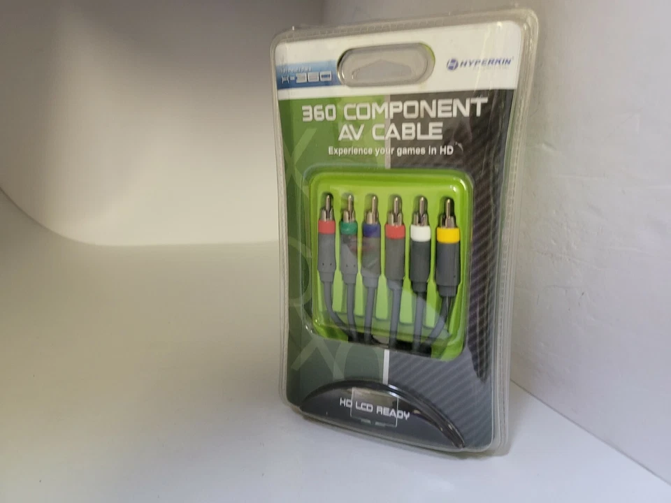 NEW HYPERKIN HD High Definition Component AV cable for Microsoft XBOX 360   #27B - Image 1 of 4
