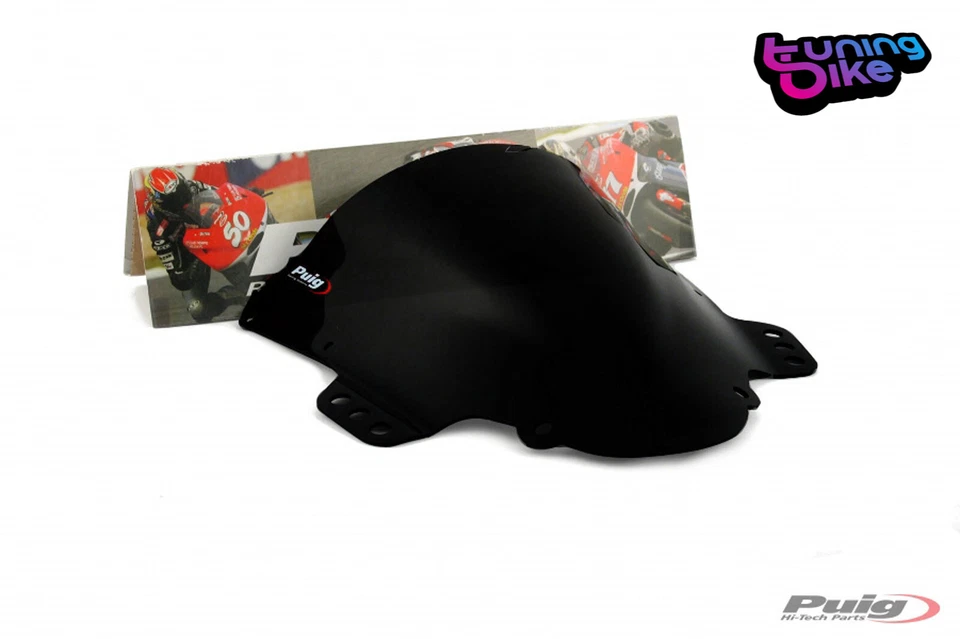 PUIG RACINGSCHEIBE FUR SUZUKI GSX-R1000 2006 SCHWARZ - Imagem 1 de 1