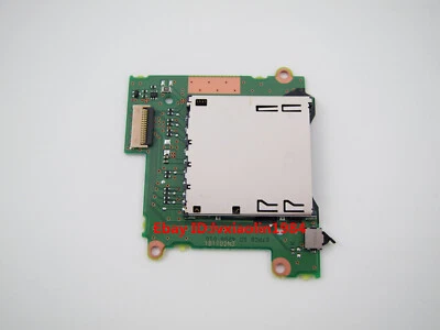 SD Card Reader Board Memory Mount Slot PCB For Canon EOS 1300D Rebel T6 Kiss X80 - Image 1 of 3