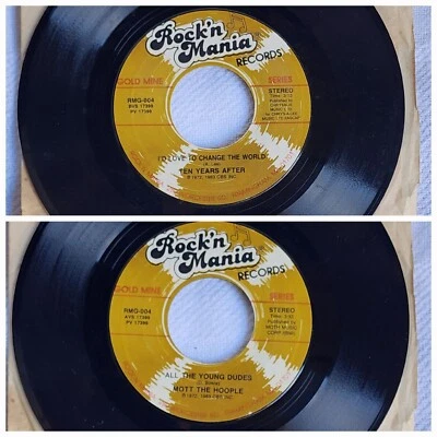 Mott The Hoople All The Young Dudes D. Bowie Ten Years After A. Lee Rock'n Mania - Image 1 of 4