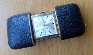 STOWA "Convertible" Taschenuhr, Reiseuhr, Armbanduhr, Uhr m. Handaufzug, vintage - Bild 1 von 8